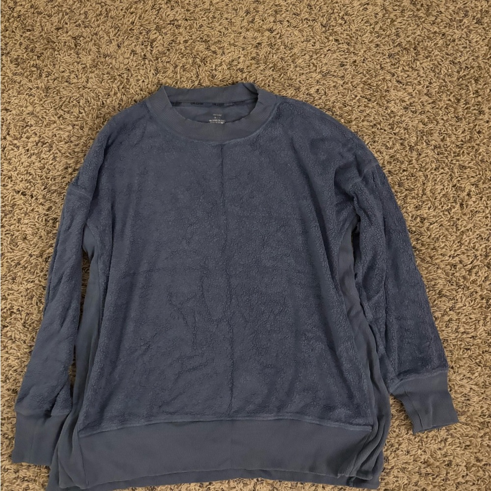 Aerie Blue Crewneck Sweater